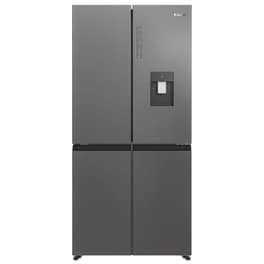 CANDY CFQQ5T817EWPS Total No Frost 463 Lt Ασημί Ψυγείο Ντουλάπα