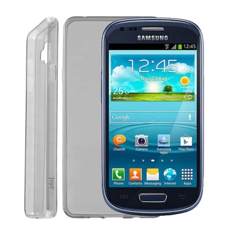 IDOL 1991 Θήκη Samsung Galaxy SE Mini - Idol 1991 Ultra Thin TPU - Διάφανο Γκρι