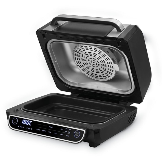 IZZY IZ-8265 με Πόρτα 1700 W Μαύρη/Ασημί Φριτέζα Αέρος & Grill image 2