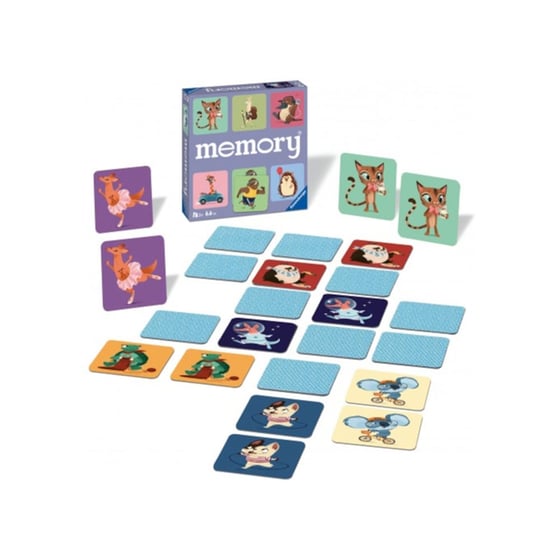 Wild World Of Animals Memory Επιτραπέζιο (Ravensburger) image 1