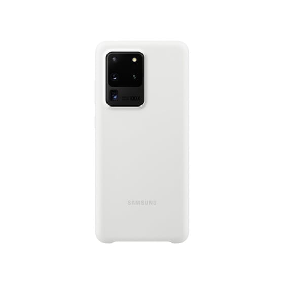Θήκη Samsung Galaxy S20 Ultra - Samsung Silicone Cover - Λευκό image 0