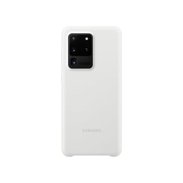 Θήκη Samsung Galaxy S20 Ultra - Samsung Silicone Cover - Λευκό