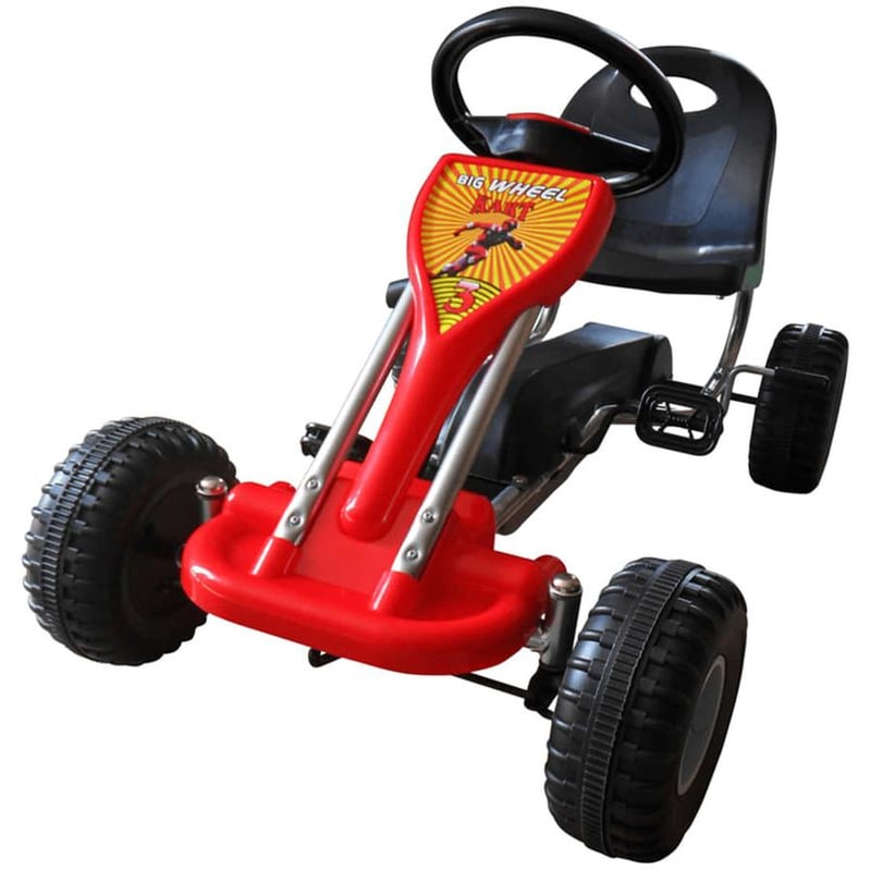 VIDAXL Παιδικό Go Kart με πετάλια Vidaxl Κόκκινο
