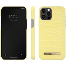 Θήκη Apple iPhone 12 Pro Max - Ideal Of Sweden Atelier Case - Lemon Croco