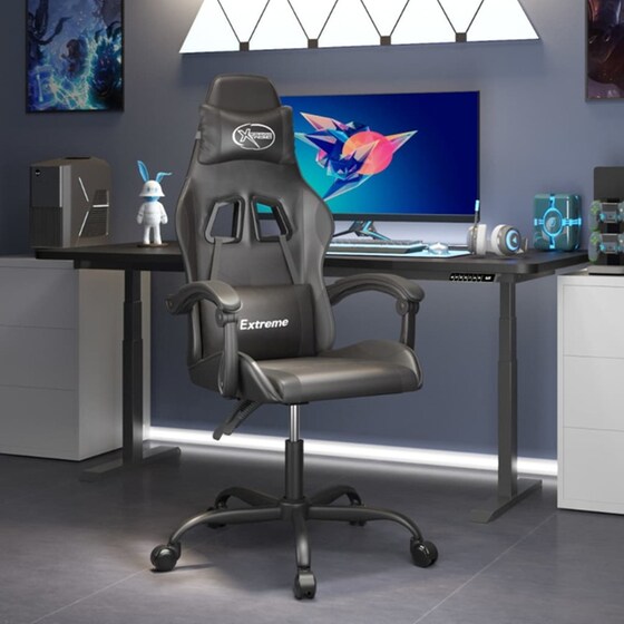 Καρέκλα Gaming VIDAXL 3143874 από Τεχνητό Δέρμα - Μαύρη image 9
