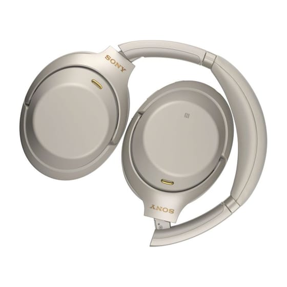 Ακουστικά Κεφαλής - Sony WH-1000XM3 Wireless NC - Ασημί image 2
