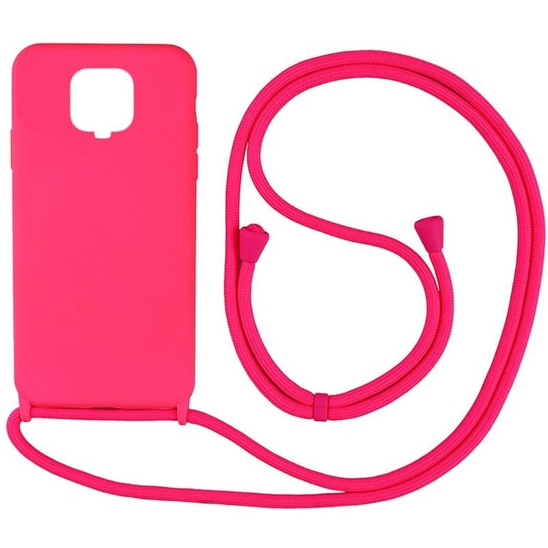 Θήκη Xiaomi Redmi Note 9S / 9 Pro - Sonique Carryhang Με Κορδόνι - Ροζ SONIQUE