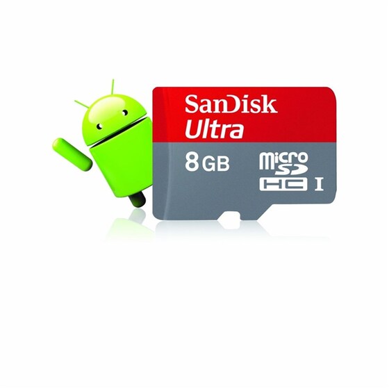 Κάρτα μνήμης microSDHC 8GB UHS 1 - SanDisk Mobile Ultra SDSDQUA-008G-U46A image 2