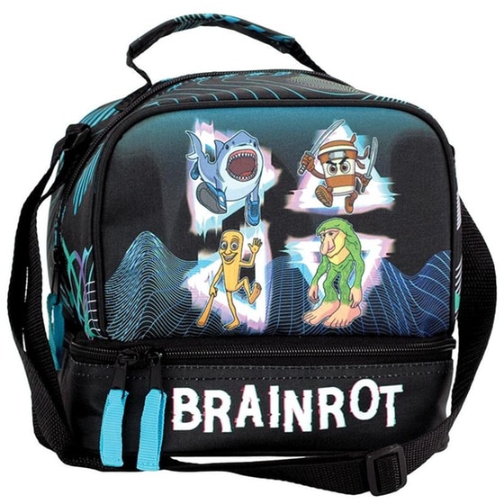 Τσαντάκι Φαγητού Gim Οβάλ Toikido Brainrot image 0