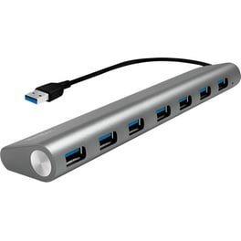 LogiLink UA0308 USB Hub 7-Port USB 3.0 συμβατό με USB-A