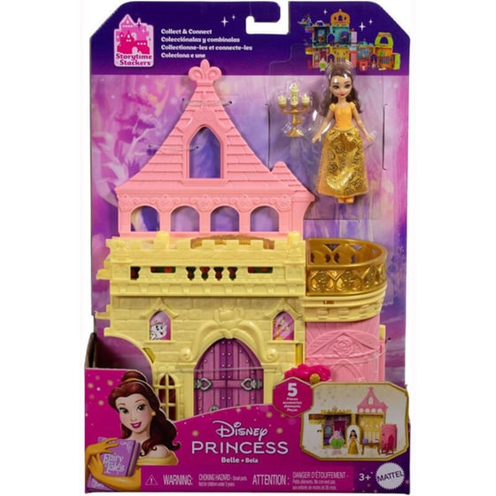 Μίνι Κούκλα Mattel Disney Princess Το Παλάτι Της Πεντάμορφης image 0
