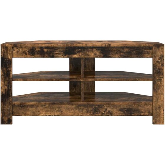 Έπιπλο Τηλεόρασης VidaXL Γωνιακό 102 x 40,5 x 45 cm - Καπνιστή Δρυς image 4