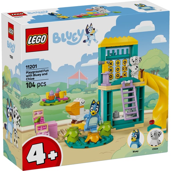 LEGO® Bluey Playground Fun with Bluey and Chloe (11201) image 0