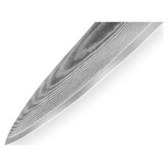 Μαχαίρι Samura Damascus Γενικής Χρήσης από Ανοξείδωτο Ατσάλι 15 cm - Μαύρο image 2