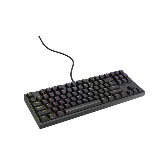 Genesis Thor 404 Gaming Μηχανικό Ενσύρματο USB Πληκτρολόγιο RGB Μαύρο (US) image 7