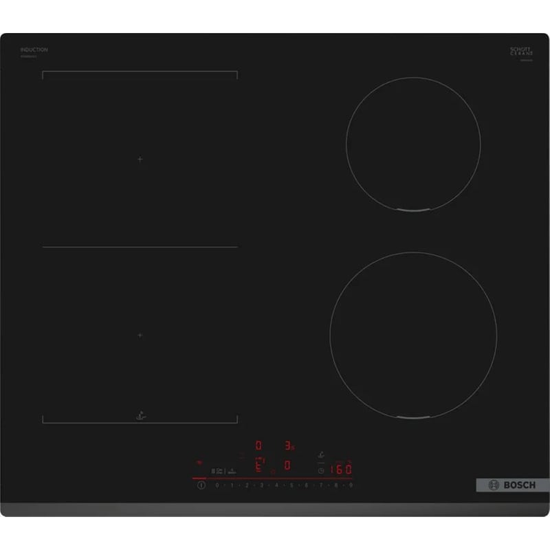 BOSCH PVS631HC1E 60 cm Μαύρο Εστία Επαγωγική Αυτόνομη