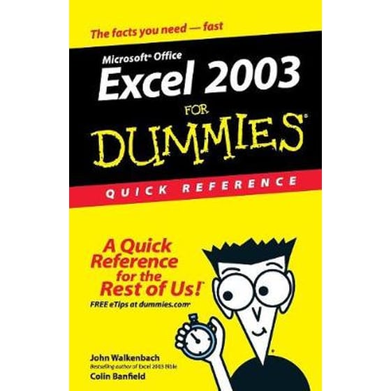 Excel 2003 For Dummies Quick Reference image 0