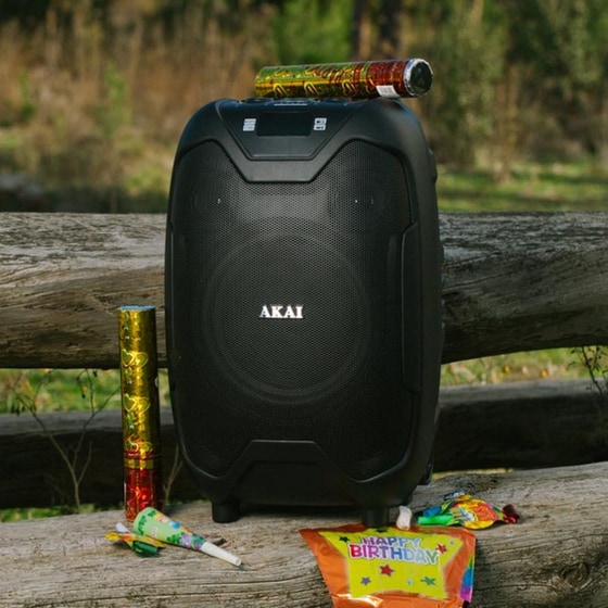 Party Speaker Akai ABTS-X10 PLUS 50W - Μαύρο image 15