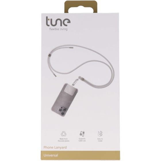 Λουράκι Λαιμού Tune Universal Phone Lanyard - Grey image 1