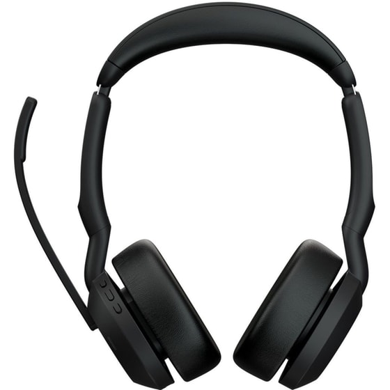 Ακουστικά Κεφαλής Jabra Evolve2 55 με Μικρόφωνο- Μαύρα image 1