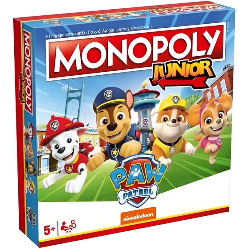 Monopoly: Junior Paw Patrol Edition Επιτραπέζιο (HASBRO)