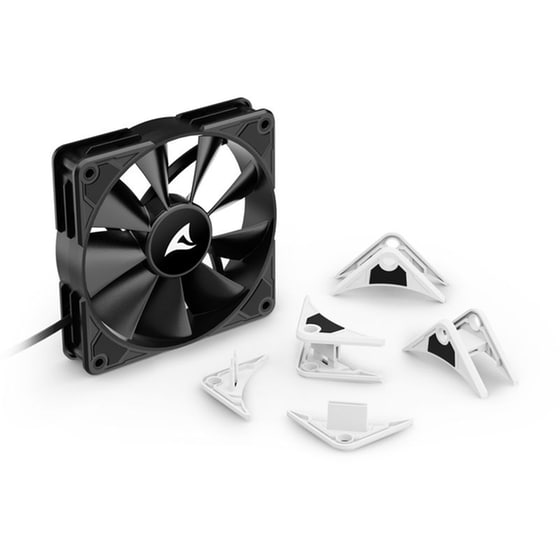 Ανεμιστήρας Sharkoon SilentStorm BW120 120mm Case Fan με Σύνδεση 4-Pin PWM image 3