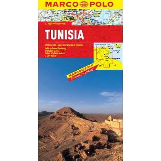 Tunisia Marco Polo Map image 0