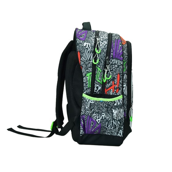 Τσάντα Πλάτης Gim Teenage Mutant Ninja Turtles Πολλών Θηκών image 3