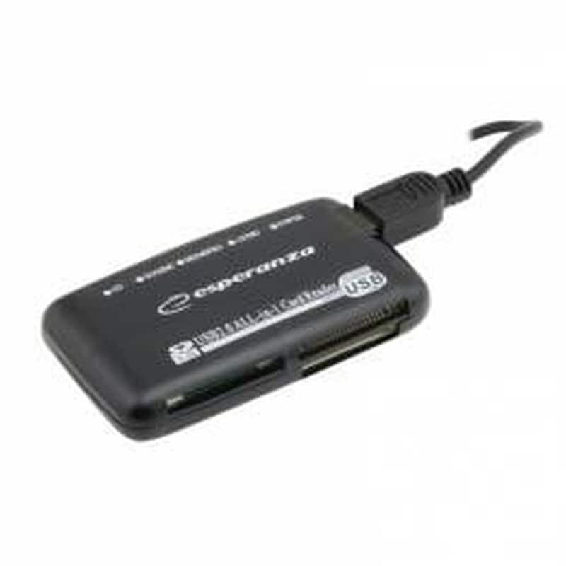 Esperanza Card Reader USB 2.0 για SD/microSD/MemoryStick/xD