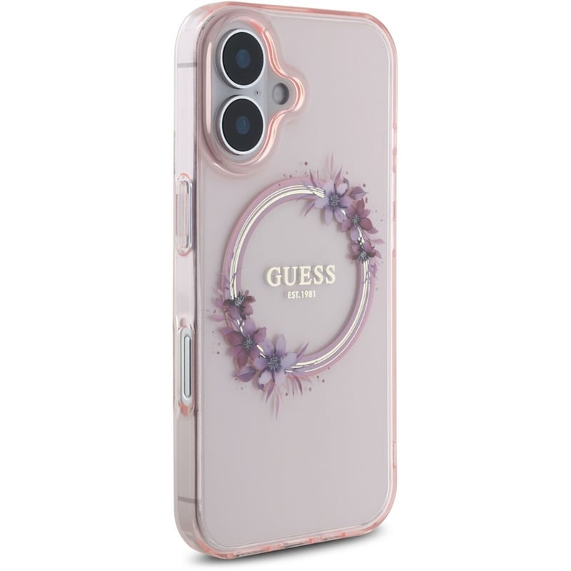 Θήκη Apple iPhone 16 Guess - Ροζ