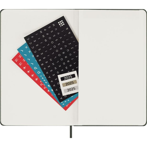 Ημερολόγιο Εβδομαδιαίο Moleskine 2025 12M Large Myrtle Green Hard image 2