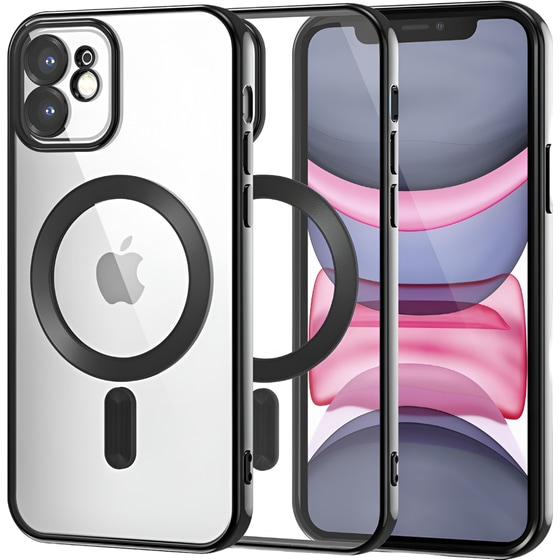 Θήκη Apple iPhone 11 - Tech-Protect MagShine MagSafe με πλαίσιο κάμερας - Black image 0