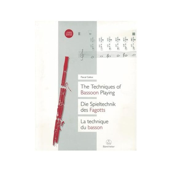 Gallois - The Techniques Of Bassoon Playing - 2 Cd's image 1