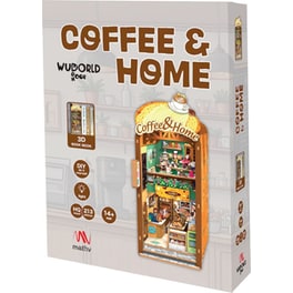 Ξύλινη Κατασκευή DIY Book Nook - Coffee & Home