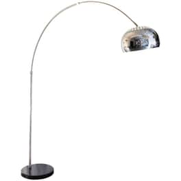 Φωτιστικό Δαπέδου Aca Decor Matilda Mf7026r1b από Μέταλλο - Ασημί/Μαύρο