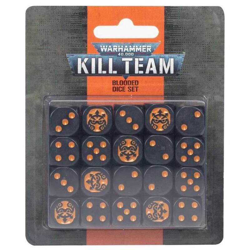 GAMES WORKSHOP Kill Team: Blooded Dice Set Warhammer 40k GAMES WORKSHOP