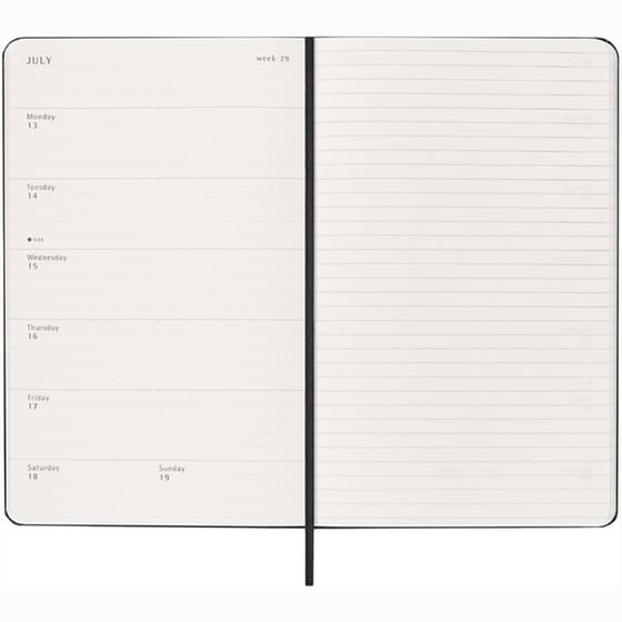 Ημερολόγιο Εβδομαδιαίο Moleskine 2026 12Μ Large Myrtle Green Hard image 3