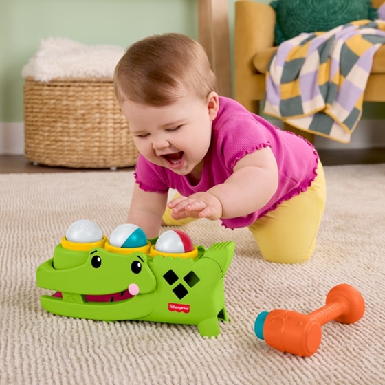 Παιχνίδι Fisher Price Κροκόδειλος με Μπαλίτσες image 9