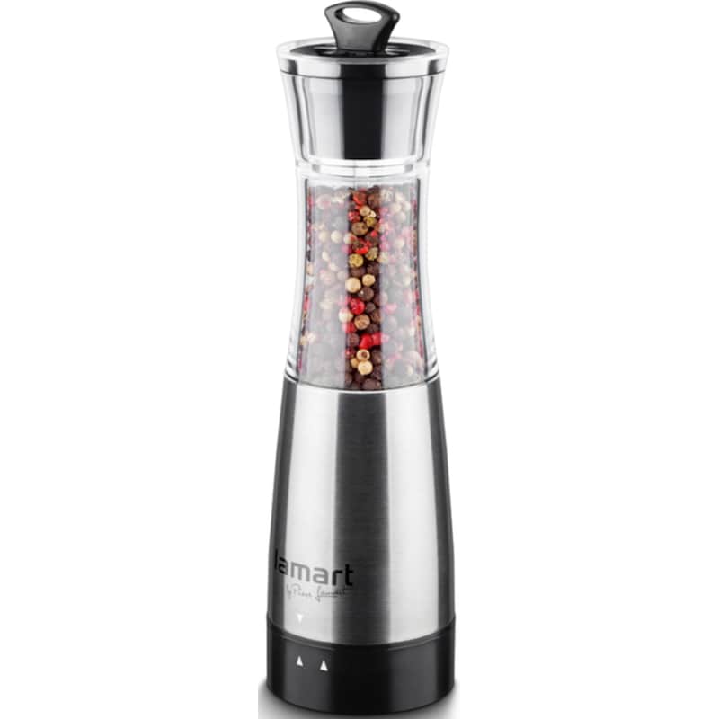 Ηλεκτρικός Μύλος Μπαχαρικών LAMART LT7012 22.5 cm Inox