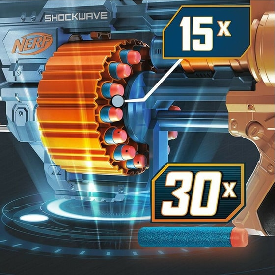 Εκτοξευτήρας Hasbro Nerf Elite 2.0 Commander RD-6 Blaster (E9485) image 3