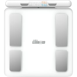 Ψηφιακή Ζυγαρία Σώματος Amila Smart Fitbody 10 Pro με Λιπομετρητή Λευκό