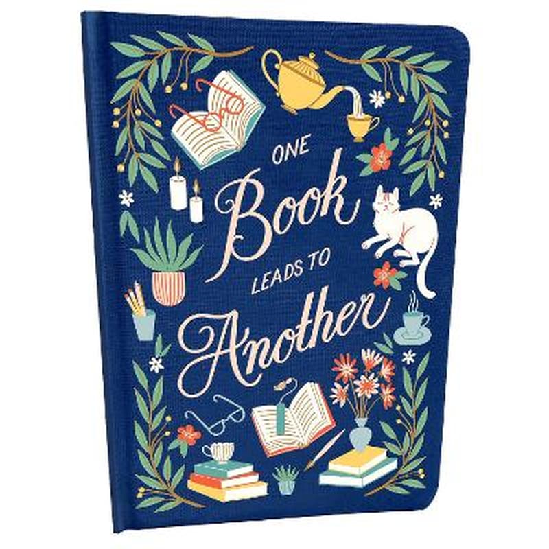 Book Lovers Embroidered Journal