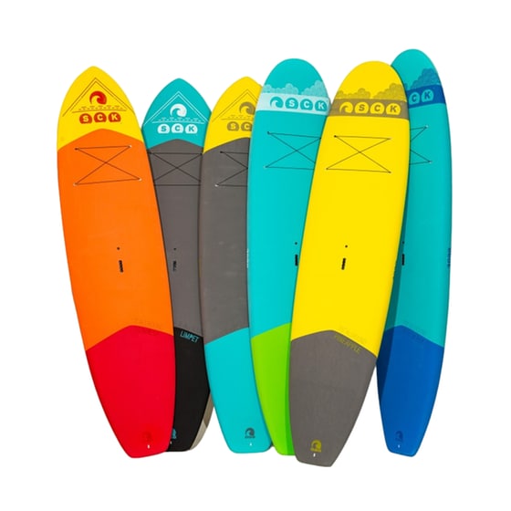 Σανίδα SUP SCK Soft-Top Pineapple 350 x 82 cm - Κίτρινη image 7