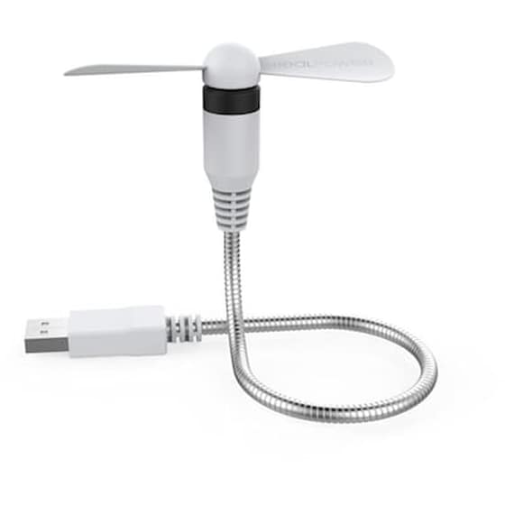 Μίνι Ανεμιστήρας Realpower Usb White Flexible image 0