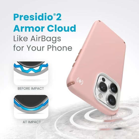 Θήκη Apple iPhone 15 Pro Max - Speck Presidio2 Pro MagSafe - Dahlia Pink/Rose Copper image 3