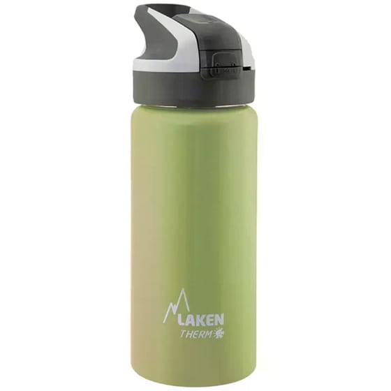 Παγούρι Θερμός Laken με Καλαμάκι Λαχανί 500ml image 0