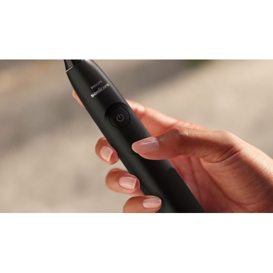 Σετ Ηλεκτρικές Οδοντόβουρτσες PHILIPS Sonicare 5300 HX7109/01 - Λευκό/Μαύρο image 6