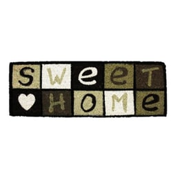 Πατάκι Χαλάκι Εισόδου Sweet Home 75x25 cm - Πολύχρωμο