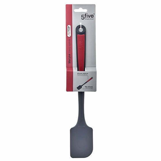 Σπάτουλα Ζαχαροπλαστικής Spitishop Σιλικόνης 33.4x5.7x2 cm - Γκρι image 1