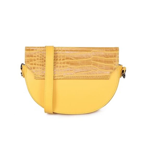Γυναικεία Τσάντα Ώμου Χρώματος Κίτρινο Laura Ashley Tarlton - Croco 651las1765 image 2